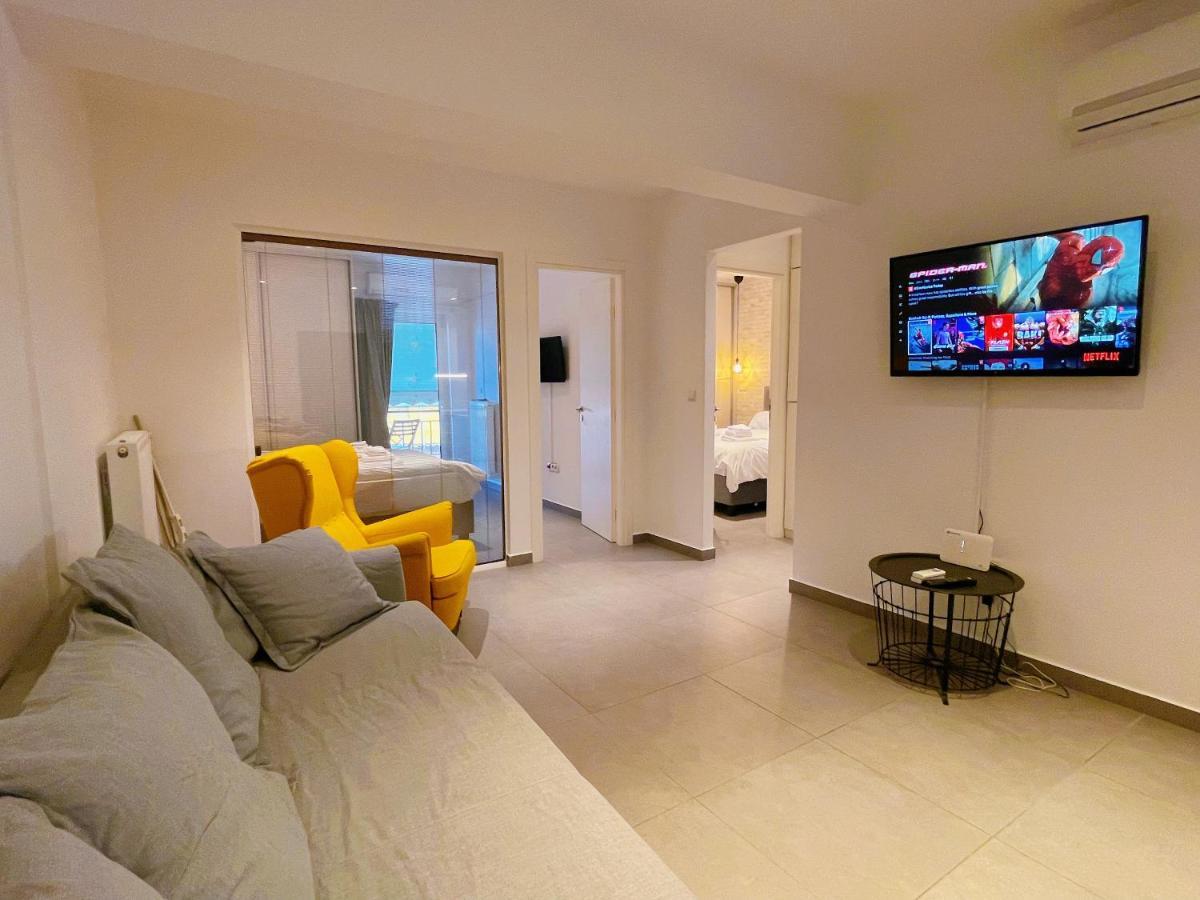 Wsd Hera Luxury Stylish 2Bd Apt With City View Balcony Near Merto Athen Exterior foto