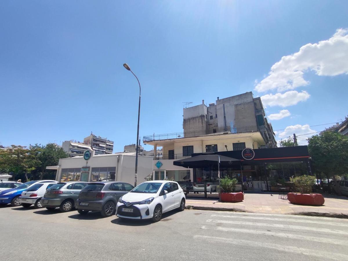 Wsd Hera Luxury Stylish 2Bd Apt With City View Balcony Near Merto Athen Exterior foto