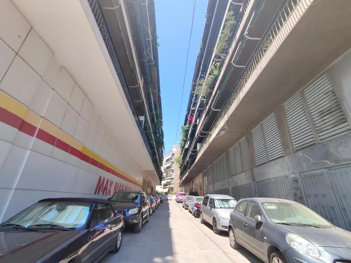 Wsd Hera Luxury Stylish 2Bd Apt With City View Balcony Near Merto Athen Exterior foto