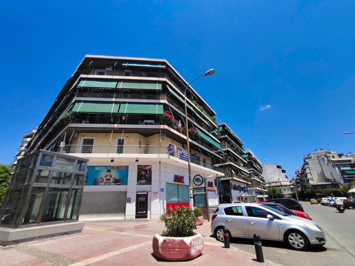 Wsd Hera Luxury Stylish 2Bd Apt With City View Balcony Near Merto Athen Exterior foto